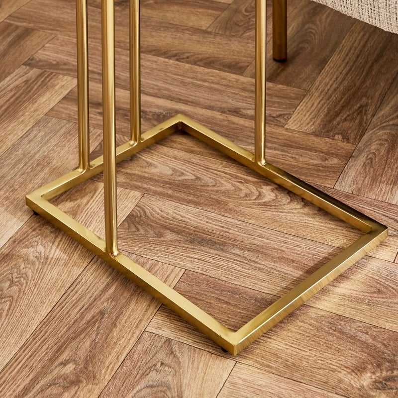 Home Box Cavon Versa Marble Top C Table - Image 4